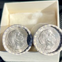 2 Rolls 1979 Susan B Anthony Coins 85.00