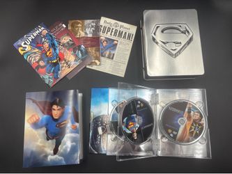 Superman Ultimate Collector's Edition DVD Box Set Tin Complete