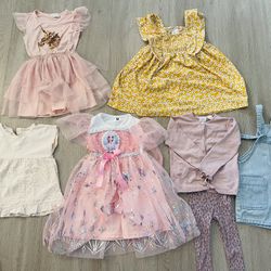 Toddler Girl Clothings (All For $15) 3-4 Yrs