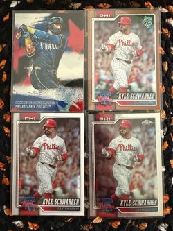 Kyle Schwarber Topps Baseball Card Lot
