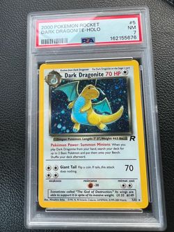 Dark Dragonite PSA 7