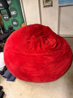 Red bean bag