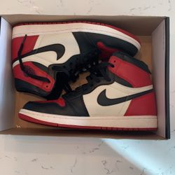 Jordan 1 Bred Toe