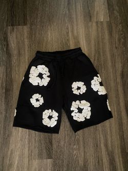 Denim tear shorts