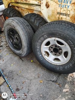 tires and wheels Chevy LT