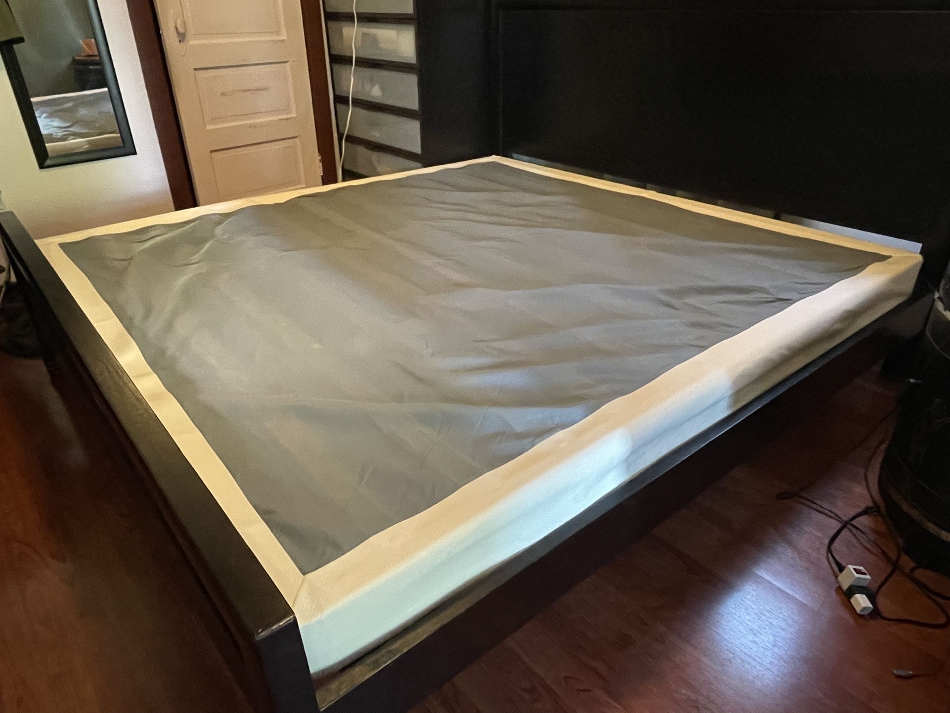 5” king size platform box spring