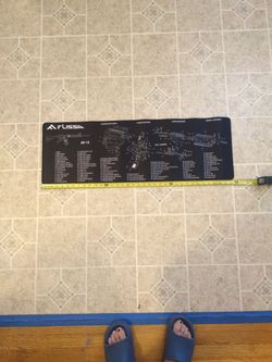 Neoprene Gun Cleaning Mat