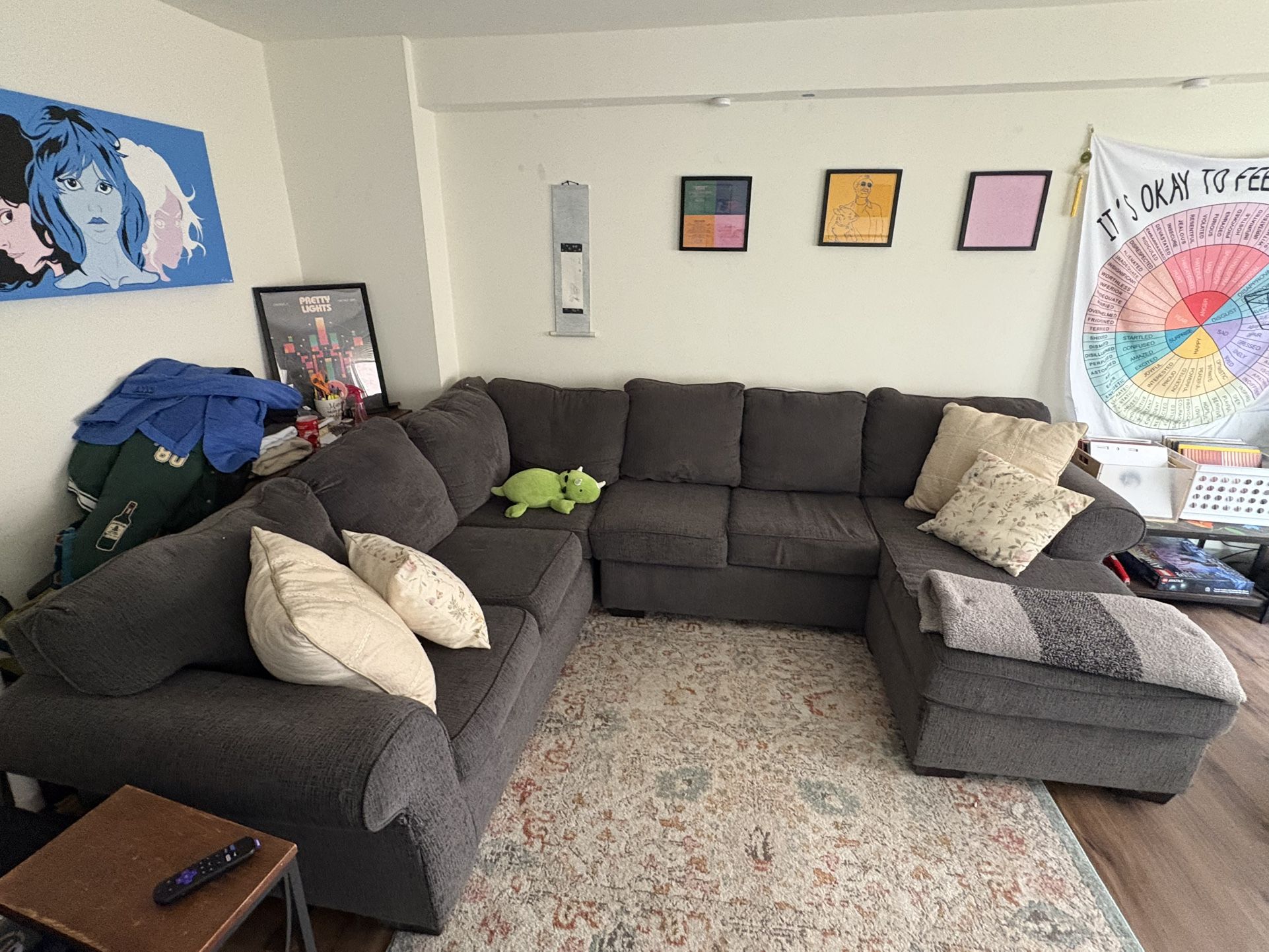 Sectional with chaise