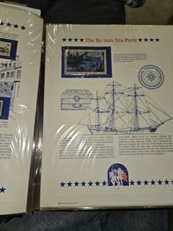22kt Gold Stamp Replica Collection - Postal Commemorative Society Album