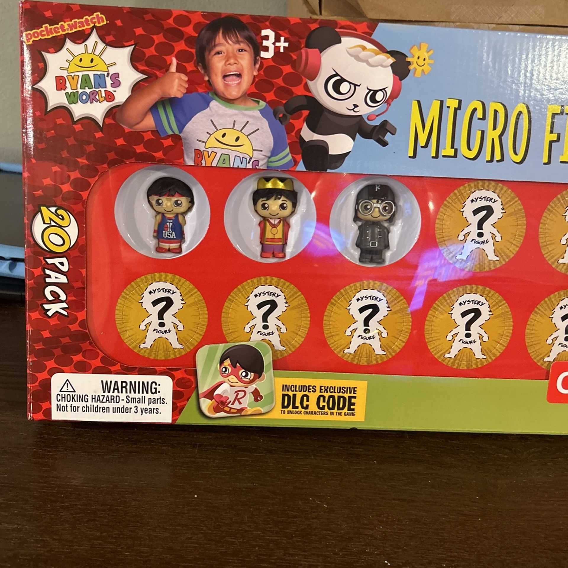 RYANS WORLD 20 PACK MICRO FIGURE MIGHTY MEGA PACK 