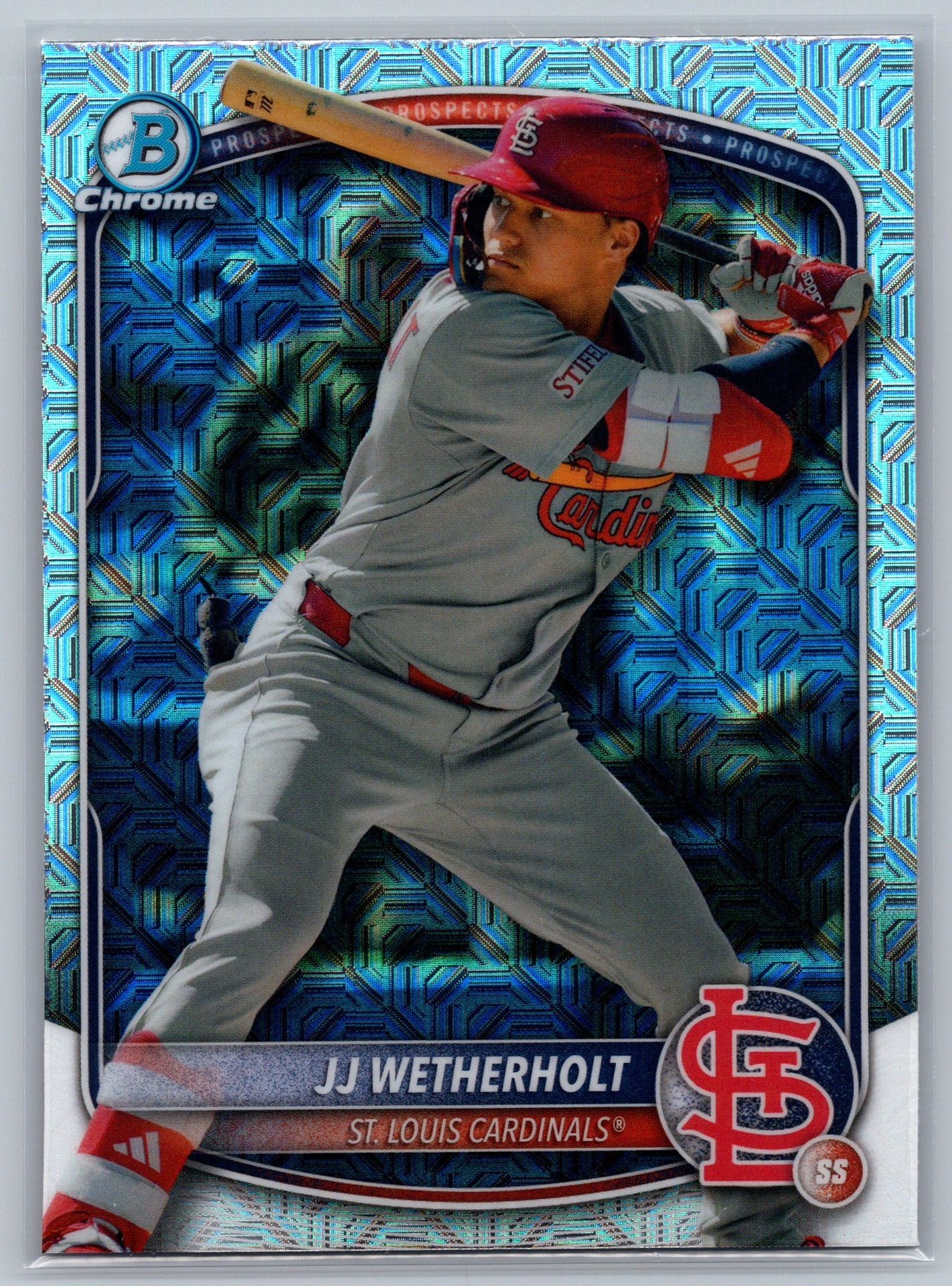 2025 Bowman Chrome Mega JJ Wetherholt Prospects Mojo