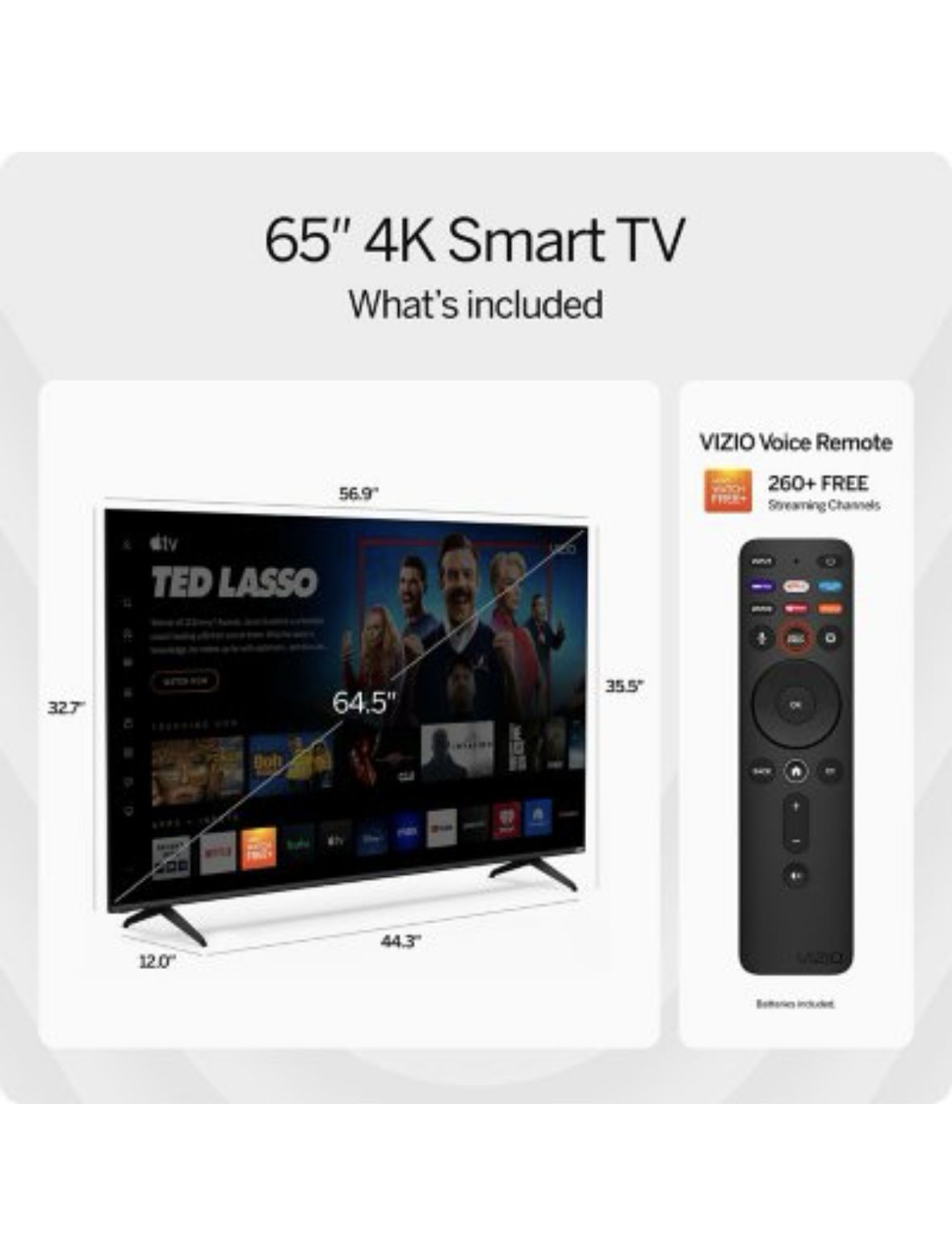 Vizio 65” V Series 4K LED HDR Smart TV Brand New In Box