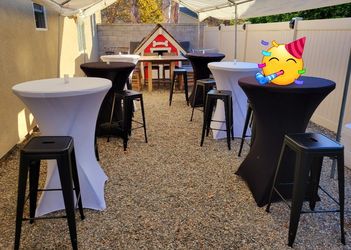 Cocktail & Rectangular Tables , Bar Stools & Chairs For R&NT ONLY. Se Habla Español