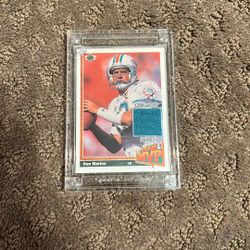 Dan Marino Game Used Swatch Card