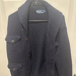 Polo knitted cardigan?!