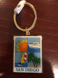 San Diego Keychain