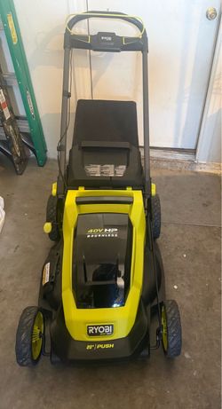 RYOBI 40V HP Brushless 20” Lawn Mower + Battery & Charger