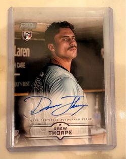 2025 Topps Stadium Club - Autographs Drew Thorpe #SCBA-DT WhiteSox RC