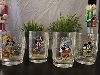 Walt Disney Millennium McDonald’s Collectable Glasses