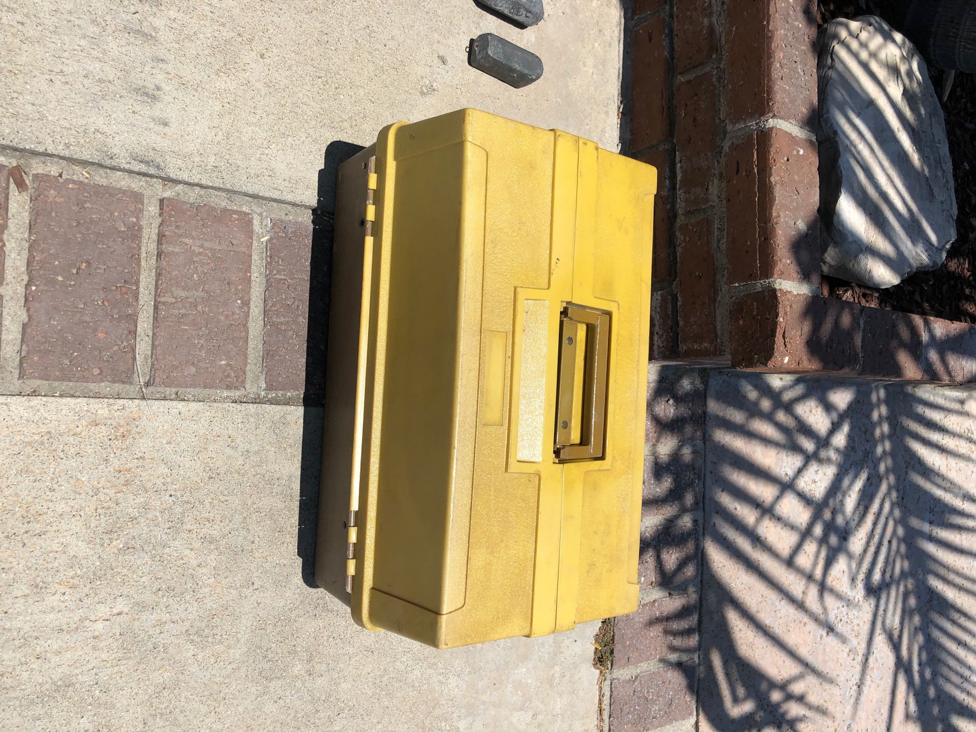 Fish. Skip Box Tackle box with gear fishing for Sale in Huntington Beach, CA - OfferUp