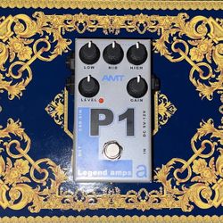 AMT Electronics P1 Legend Amps – JFET guitar preamp W/ Unoriginal Box 