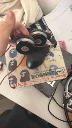 Beats Headphones, Bape Mousepad And Mouse