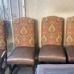 Patterned chairs 