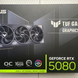 ASUS TUF GeForce RTX 5080_16GB OC Edition Graphics Card 
