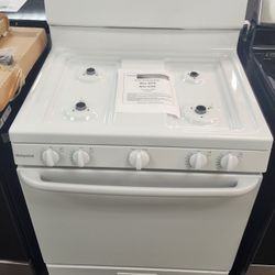 30 in. 4.8 cu.ft.Freestanding Gas Range in White