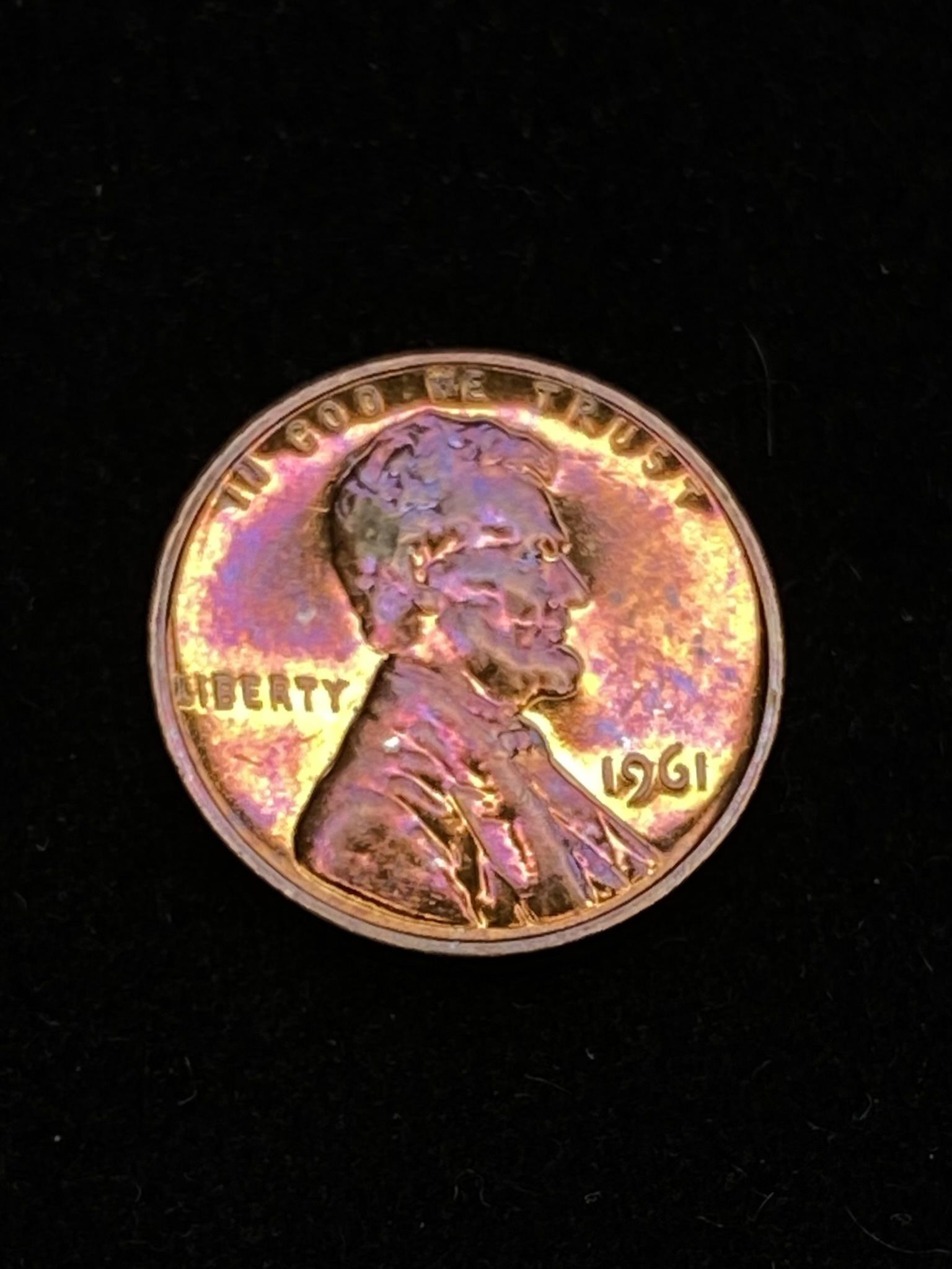 1961 Lincoln cent
