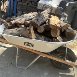 Mixed Firewood For Sale By The Wheelbarrow
