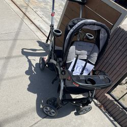 Double Seat Stroller