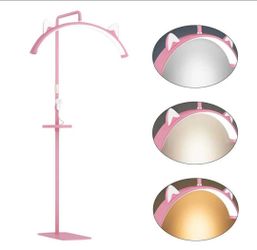 Half moon arch led light with cat ears
