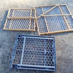 Lot Of 3 Pet Gates 20.00