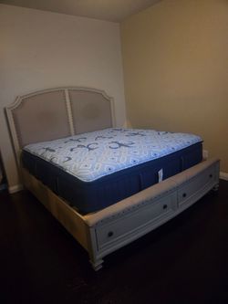 King size bed frame