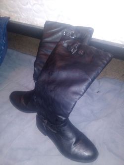 Black boots