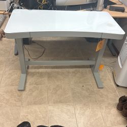 Sit to stand electric desk