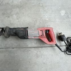Milwaukee sawzall Corded
