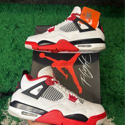 Jordan 4 Fire red