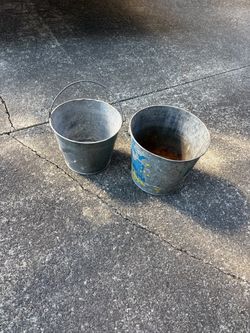 Metal buckets