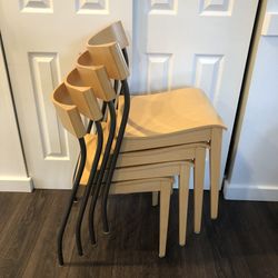 Rare Vintage IKEA Postmodern Style Dining Chairs for Sale in