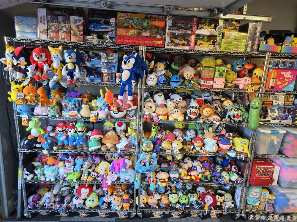 Big Selection Of Plush, Toys, Board Games More