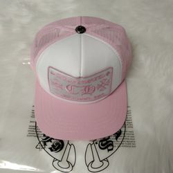 Chrome Hearts Trucker Hat Pink