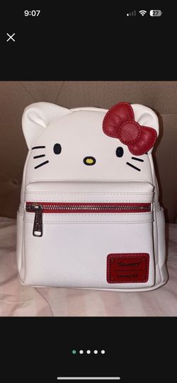Classic White Hello Kitty Cosplay Loungefly Backpack