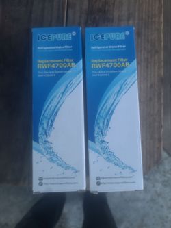 IcePure RWF4700AB Refrigerator Water Filter – 2 Pack