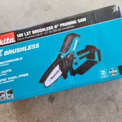 Makita 18v LXT Brushless 6" Pruning Saw XCU14Z [TOOL ONLY]... NUEVO_NEW $170 PRECIO FIJO_FIRM PRICE