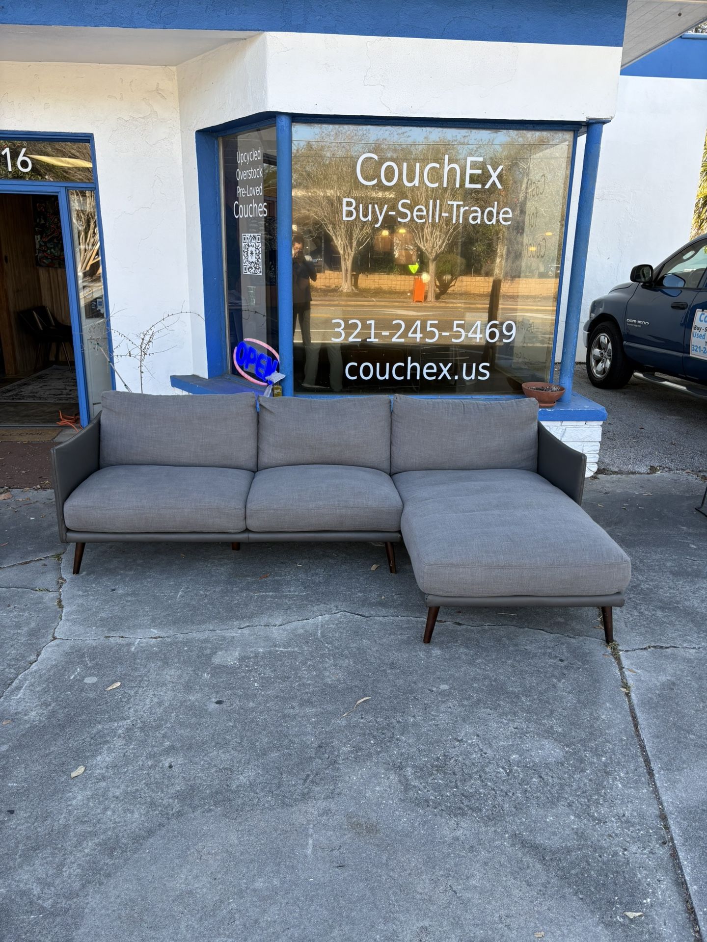Gray Sectional Couch