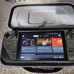 Valve Steam Deck 2tb LCD w/ Dbrand Skin/cover, and Case