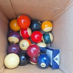 Pool Table Balls