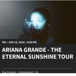Ariana Grande Ticket